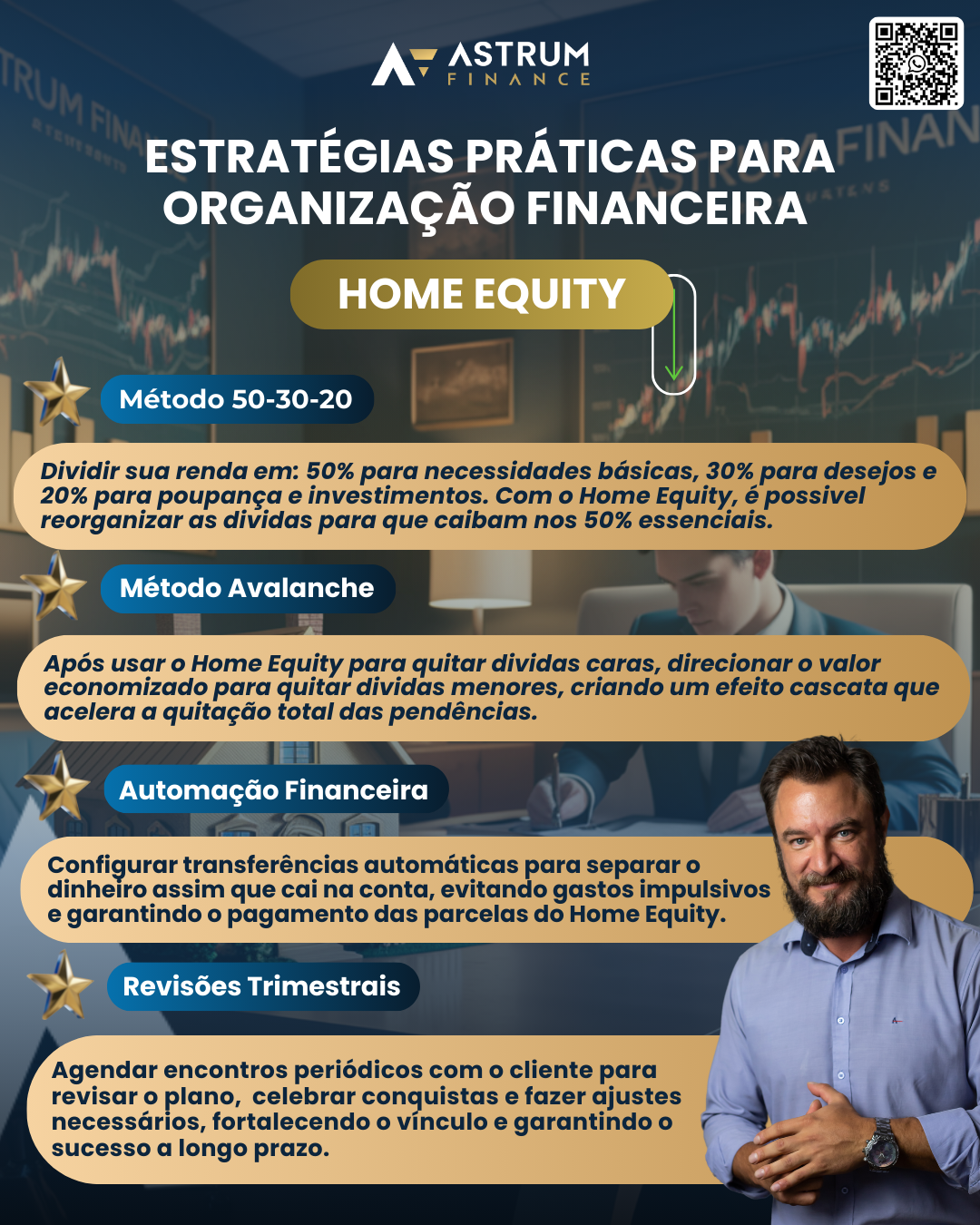 Estratégias práticas para organização financeira com Home Equity